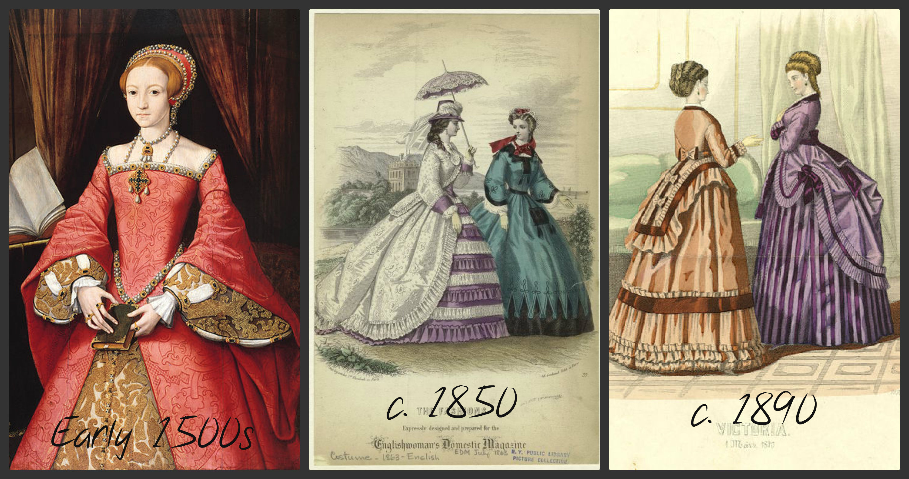Is there really any difference between Tudor and Victorian clothing?